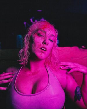 Allison Woodard Instagram - only thing really worth chasing is a dream
.
.
.
.
.
#alliekatch #wrestling #womenswrestling #deathmatchwrestling #taggeamwrestling #bussy #losangeles #blood