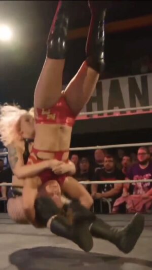 Allison Woodard Instagram - YOURE THE WORST THING AND THE BEST THING THATS HAPPENED TO ME
.
.
.
#alliekatch #wrestling #womenswrestling #intergenderwrestling #tagteamwrestling #piledriver #impactwrestling #gcw #gamechangerwrestling #jcw #jerseychampionshipwrestling #ladygaga