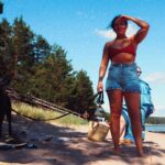 Alma Hätönen Instagram - Juhannus part 2 with these cuties☀️