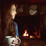 Amanda Righetti Instagram - 🔥 + ☕️ = 😌