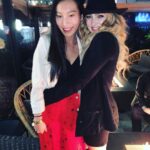 Amanda Zhou Instagram – It’s the #jennserenacombo 
@willowshields .
.
.
.
#combination #duo #spinningoutnetflix #netflix #wrapparty
