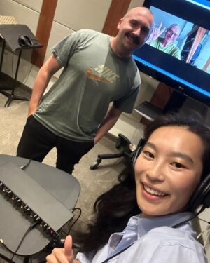 Amanda Zhou Instagram - I had way too much fun voicing this I couldn’t stop perspiring. 🤣 such a pleasure to work with Kevin Gillis! (Classics including robocop, atomic Betty, The RACCOONS which is being remounted!) thanks for having me Super Sonics 🤙 Can’t wait to share this one.
