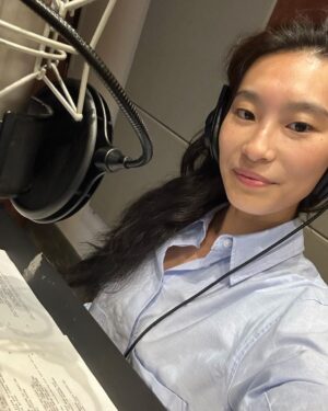 Amanda Zhou Instagram - I had way too much fun voicing this I couldn’t stop perspiring. 🤣 such a pleasure to work with Kevin Gillis! (Classics including robocop, atomic Betty, The RACCOONS which is being remounted!) thanks for having me Super Sonics 🤙 Can’t wait to share this one.
