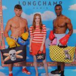 Amelia Gething Instagram - Big nana here. Big nana there. Big nana at @longchamp everywhere. 🍌 They’ve got nanas on bags and bags with baguettes. For it’s a collaboration with @toiletpapermagazineofficial don’t forget! So if you see a nana, remember this post. And remember I said you can use giant bananas as a boat. ⛵️ ☠️ 🥖 💇🏼‍♀️ : @davidmcneilhair @brookshairsalon 📸 : @samuelmchurchill Longchamp