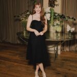 Amelia Gething Instagram - @britishvogue X @appletvplus launch lunch for #BadSisters - There was chocolate mousse, it was great The Petersham Floral court
