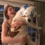 Amelia Gething Instagram - I had to say goodbye to my best friend recently. He was the happiest, most loving boy and I couldn’t have wished for a better little buddy. I will keep you in my heart forever and always, Monty. I love you so so much. Rest in peace little guy 🤍