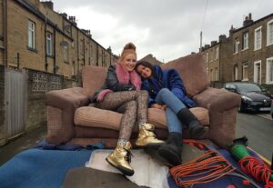 Amy-Leigh Hickman Instagram - Goodbye Ackley! Thanks to @channel4 for giving us this show it will always mean a lot to me. Also thanks to @alexlamb81 for letting me wear that lovely blue coat for 3 years I really miss it. ❤️