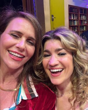 Amy Landecker Instagram - Went with my TV hubby last night to the musical inspired by the tv show where I met my real hubby who played a character who was in the musical where I watched the incredible @lulubellestiles play the musical version of the character I played on the tv show. No drugs (for me at least) were involved but it was what I imagine an acid trip to be like. What a brilliant cast and show. I laughed and balled my eyes out. Happy opening tonight to everyone involved A Transparent Musical @ctgla !!!! Mazel Tov!! #transparenttv #transisbeautiful #happypride #reunion #atransparentmusical