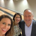 Amy Landecker Instagram - Still downloading our DC adventures. What a week! A real highlight was bowling with the Second Gentleman in the White House basement. #trumanbowlingalley The White House, Washington DC