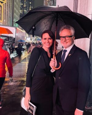 Amy Landecker Instagram - Got to spend a very wet and wonderful night at the Documentary Emmys  celebrating my hubby @bradleywhitford and my brother @jayduplass (ok, fictional but not) who were nominated as producers of  @notgoingquietlyfilm about one of the most inspiring people I have ever met @adybarkan and his quest to save the Affordable Care Act.  It was truly incredible to be nominated (twice!) amongst so many inspiring films. Congrats to @nicholasbruckman and @povdocs and everyone who brought this incredible story to the screen. If you haven’t seen it yet, please check it out on @hulu #documentary #emmys #pbs