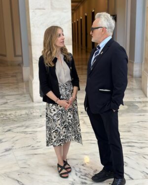 Amy Landecker Instagram - An Incredible Day in DC for The Summit For Religious Freedom hosted by @americansunited The separation of church and state is essential to democracy and freedom and equality. Tell your Senators to support the Do No Harm bill to protect all of us from the dangerous erosion of that separation. #onenationallbeliefs
