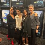 Amy Landecker Instagram – Had so much fun at the Missing movie premiere last night with my gorgeous nieces. The film was great! We had a blast. So impressed by the quality of performances (I mean, not my own, that would be obnoxious) and direction and editing and heart pounding storytelling ALL with ‘found footage.’ So well done! Fun fact: I went to high school in Chicago 100 years ago with Tim Griffin who is Storm’s Dad in the film. Love a small world! See it in theaters next week!! @searchingmovie @sonypictures @stormreid @megansuri @thetimgriffin #missingmovie