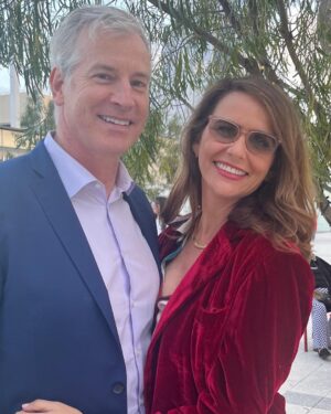 Amy Landecker Instagram - Went with my TV hubby last night to the musical inspired by the tv show where I met my real hubby who played a character who was in the musical where I watched the incredible @lulubellestiles play the musical version of the character I played on the tv show. No drugs (for me at least) were involved but it was what I imagine an acid trip to be like. What a brilliant cast and show. I laughed and balled my eyes out. Happy opening tonight to everyone involved A Transparent Musical @ctgla !!!! Mazel Tov!! #transparenttv #transisbeautiful #happypride #reunion #atransparentmusical