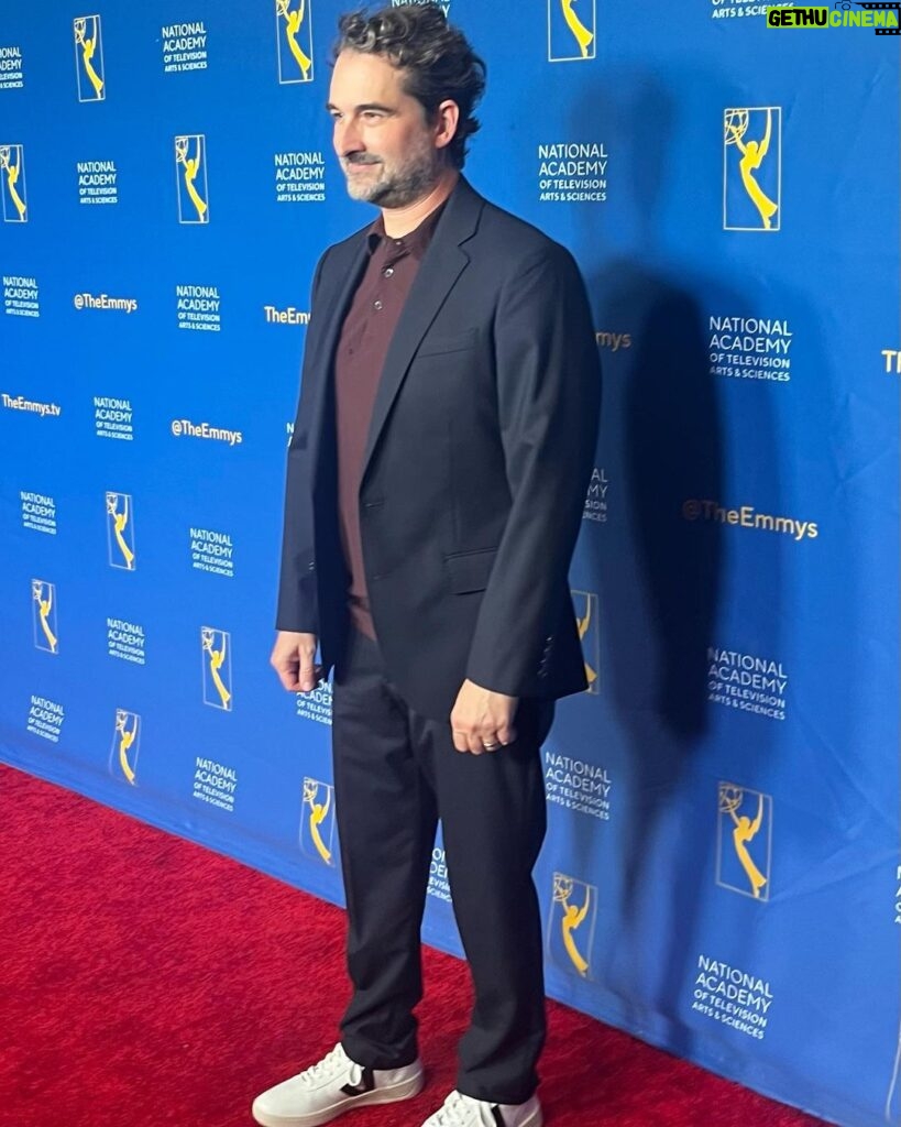 Amy Landecker Instagram - Got to spend a very wet and wonderful night at the Documentary Emmys celebrating my hubby @bradleywhitford and my brother @jayduplass (ok, fictional but not) who were nominated as producers of @notgoingquietlyfilm about one of the most inspiring people I have ever met @adybarkan and his quest to save the Affordable Care Act. It was truly incredible to be nominated (twice!) amongst so many inspiring films. Congrats to @nicholasbruckman and @povdocs and everyone who brought this incredible story to the screen. If you haven’t seen it yet, please check it out on @hulu #documentary #emmys #pbs