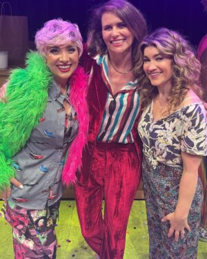 Amy Landecker Instagram - Went with my TV hubby last night to the musical inspired by the tv show where I met my real hubby who played a character who was in the musical where I watched the incredible @lulubellestiles play the musical version of the character I played on the tv show. No drugs (for me at least) were involved but it was what I imagine an acid trip to be like. What a brilliant cast and show. I laughed and balled my eyes out. Happy opening tonight to everyone involved A Transparent Musical @ctgla !!!! Mazel Tov!! #transparenttv #transisbeautiful #happypride #reunion #atransparentmusical