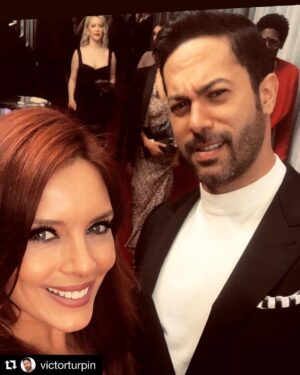 Amy Pemberton Instagram - Grammy Time 🙏🏻 #💛Kobe #repost @victorturpin
・・・
It’s the @recordingacademy baby! with my @missamypembs #62ndgrammyawards