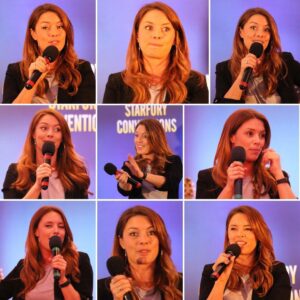 Amy Pemberton Instagram - Yup....told ya.....super photogenic me!! 🤣🤦🏻‍♀️🤪 Lovely @ayabahl caught these pics @starfuryevents and I laughed so hard! Such a fun weekend! 🙏🏻 #legendsoftomorrow