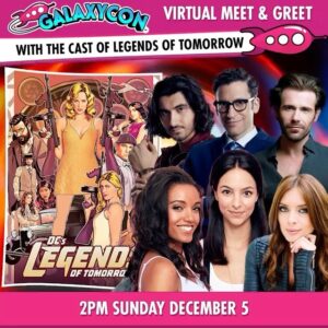 Amy Pemberton Instagram - Excited for this!!! 🙏🏻💜 

Repost from @galaxyconlive
•
They’re not heroes, they’re legends. Meet the cast of Legends of Tomorrow online on December 5th at 2pm ET with GalaxyCon Live.

Find Out More: www.galaxycon.info/lotfb

Video Chat One-to-One, Get Personalized Autographs, & See A FREE Live Stream Q&A!

Meet the stars!
⭐️ @talaashe - Zari Tomaz
⭐️ @mattryanreal - John Constantine 
⭐️ @shayansobhian - Behrad Tarazi
⭐ Adam Tsekhman @tseky - Gary Green
⭐ @maisiersellers - Vixen
⭐️ @missamypembs Amy Louise Pemberton - Gideon

Event Schedule:
▪️ 2PM ET FREE Live Stream Q&A
▪️ 3PM ET Video Chats Begin
▪️ Personalized Autograph Orders Due by December 5th @ 11:59pm ET
▪️ Send-In Orders Due by November 28th, Delivered by December 3rd

#LegendsofTomorrow #TalaAshe #MattRyan #ShayanSobhian #celebrityzoom #galaxyconlive