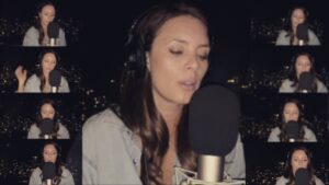 Amy Pemberton Instagram - Just sending love and light ✨❤️Inspired by @jacobcollier #oneminutecover #acapella @coldplay #fixyou #coldplay #vocals