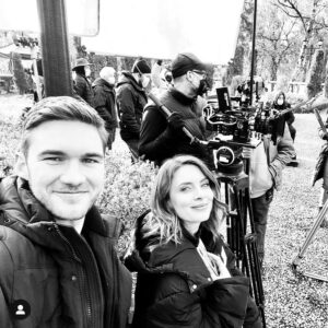 Amy Pemberton Instagram - Bloomin’ laaarvely old time working with these beautiful humans. Really lucked out on this one 🥰 So incredibly grateful 🙏🏻@clare_niederpruem you rock my world ❤️ #thatsawrap #🇧🇬 #🇫🇷 Miss you all @ghaney22 @mallory_jansen @johnmacfilms @amandahblake @jaynewisener @joshuasasse @lachlannieboer @janisahern @euan_macnaughton @kristoffercarrillo @nancydarabennett @ralitsarothmakeup @nataliivanovaaa @makeup_by_gretastefanova @jefferybeach @brianna_beach_ @rothsposito @uselessfull_footage @l.orangutan @hallmarkchannel