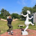 Amy Schumer Instagram - Has anyone seen my cocaine I last saw it in DC. I’m on @sethmeyers new podcast. I loved the @joyridemovie go see it with your friends asap. This was taken outside the field gallery on Martha’s Vineyard. I connect with this body type.
