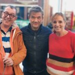 An Swartenbroekx Instagram - A star in the middle. En een starstruck meisje. (alle ja, vrouw). Vanavond samen met mijn held @bart_peeters_officieel in 'Iedereen beroemd'. 🥰 @eenbe @iedereenberoemd @hermanverbruggen