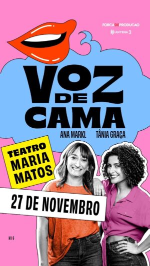 Ana Markl Instagram - VOZ DE CAMA AO VIVO!!! 

O Voz de Cama vai para os palcoooos, que emoção! 🥹
Chegou a hora de pegarmos em nós, nos microfones e em convidadas/os muito especiais, e irmos ajudar a resolver os vossos problemas… convosco a assistir!

E se quiserem ver o vosso dilema respondido em palco, enviem-no para o email do costume: vozdecama@rtp.pt !

Bilhetes no link da bio. Lá vos esperamos! 💛🌈🌈