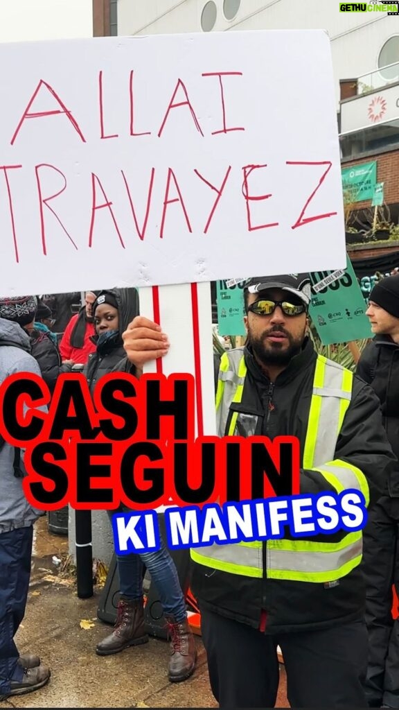 Anas Hassouna Instagram - Cash ramène les paresseux au travail 😡 👨‍🎨 🎨 : @l.poze #greve #fy #fyp