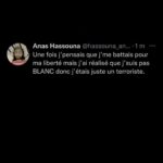 Anas Hassouna Instagram - So même faire la révolution c’est un white privilege 😂 bientôt va falloir un bon crédit pour renverser un gouvernement😂😂