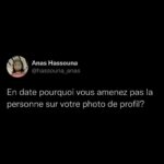 Anas Hassouna Instagram - S’il est seul sur toutes ses photos il fait 1m53