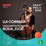 André Gabeh Instagram - Amanhã 29 de Agosto de 2023 tem @luicoimbra_ no SESC TIJUCA. Quem vamos??