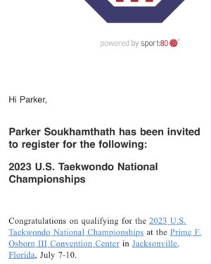 Andre Soukhamthath Instagram - No pressure from me… Just love and support…. Off to nationals to play your favourite real-life video game.