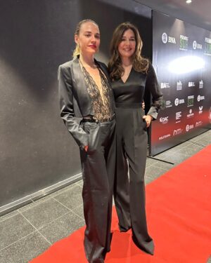 Andrea Frigerio Instagram - #PremiosSur 
La emoción de ser parte de esta noche tan esperada por todos los que amamos el cine.
Felicitaciones a la @academiadecineargentina  Felicitaciones a los ganadores y a todos los que con tanto talento y amor incondicional hacen el gran Cine argentino.
Gracias @finibocchino  por ser parte de este maravilloso mundo 
Styling  @vickii_miranda 
@maxmara_argentina 
Pelo y Make up @elviobichi para @elite_estudio 
Yo ❤️ el Cine argentino