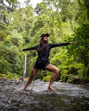 Andrea Kalousová Instagram - 🍃Relax your body. Find your balance. The mind is everything. 🧘🏼‍♀️🍃 Photo by @ales_malar