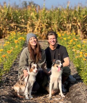 Andrew Francis Instagram - Happy 🇨🇦 Thanksgiving 🦃 

We had fun today at the Pumpkin Patch + Corn Maze w/ the pups @mystic.spirit.dogs and grandmama 🌽🎃 

.
.
.
#pumpkinpatch #cornmaze #vancouver #chilliwack #australianshepherd #influencer #creator #fall #autumn #fallfamilyphotos #familyphoto #spirituality #love