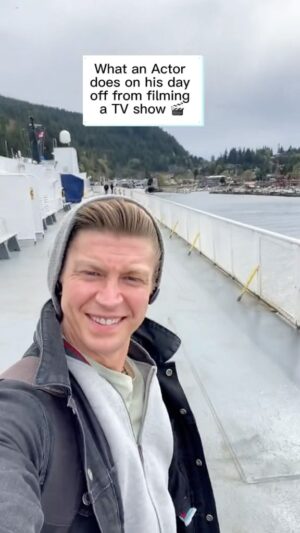 Andrew Francis Instagram - How I spent some of my days off while filming @chesapeakeshorestv @hallmarkchannel 

What do you like to do on your days off?!

.
.
.
#chessies #chesapeakeshores #hallmark #hallmarkchannel #tvshow #actor #acting #setlife #bts