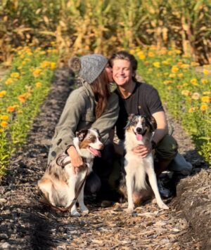 Andrew Francis Instagram - Happy 🇨🇦 Thanksgiving 🦃 

We had fun today at the Pumpkin Patch + Corn Maze w/ the pups @mystic.spirit.dogs and grandmama 🌽🎃 

.
.
.
#pumpkinpatch #cornmaze #vancouver #chilliwack #australianshepherd #influencer #creator #fall #autumn #fallfamilyphotos #familyphoto #spirituality #love