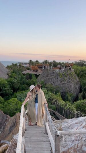 Andrew Francis Instagram - You gotta put @azulik on your bucket list of places to visit! It was hands down the most magical place we visited in Tulum 😍

.
.
.
#travel #mexico #travelvlogger #vacation #wellnessretreat #retreat #contentcreator #influencer #travelinfluencer #tulumstyle #tulumfashion #vacay #tulum #travelblogger