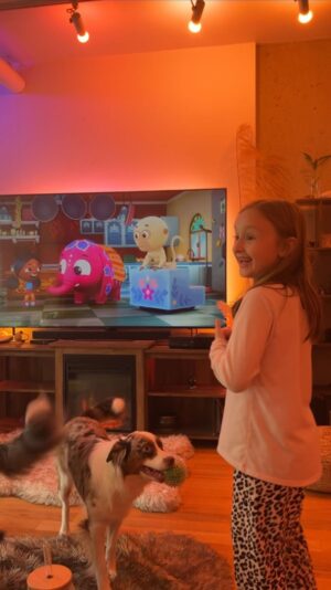Andrew Francis Instagram - Slumber party with Hannah Banana 🙈🍌 @jayslapadagram @realandrewfrancis 

.
.
.
#familydayweekend #familyday #acting #cartooon #voiceactor #cutest #neice #unclelove #funny #deepaandanoop #netflix @netflix