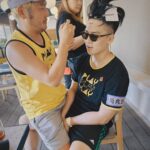 Andy Ko Instagram - 八年了 還是不放過我😒👊🏼 @circuskidd 但我知道你是刀子嘴愛我的心😌 #綜藝玩很大 真的玩很大😂 你覺得哪隊會贏？ 花蓮鳳林鎮