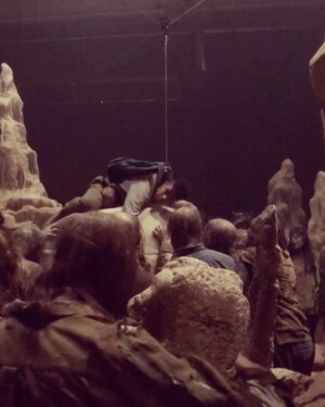 Angel Theory Instagram - “What was is like filming the cave scene?” Answer- Super Mario bro’s (Zombie edition) 💯😂🔥 #Bts #Thewalkingdead #Kellytwd #supermariobros #angeltheory #stunts
