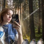 Anna Ador Instagram - Selfie in the forest that you didn’t need to see x Forest