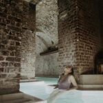 Anna Brewster Instagram - Much needed RnR. Thank you @aireancientbaths_uk ❤️