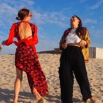 Anna Brewster Instagram - 🧡Couldn't be happier🧡 ... and then the world served up one of the best sunset I've ever seen Burdeos Restaurant