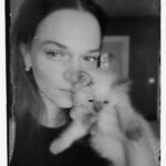 Anna Brewster Instagram - Merry First Covid Christmas Sausage. Light of my life❤️