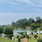 Anna Cain Bianco Instagram – Graveyard (of my career), lakefront property Green-Wood Cemetery