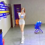 Anna Kay Instagram - 💙🤍