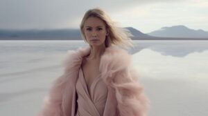 Anne Kukkohovi Instagram - My darling friend @cavazzana_collection (who I met while doing Finnish Top Model) created these amazing arctic images of me with AI 🩶 He’s work is breathtaking and I’m so honored he created these images of me. Than you Marco 🙌