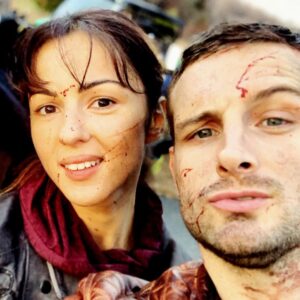 Annet Mahendru Instagram - Think Felix and Huck’ll catch the rugrats this Sunday? @nicotortorella #twdworldbeyonds