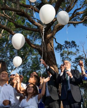 Anthony Albanese Instagram - Four years ago a terrible tragedy took the lives of young Antony, Angelina, Sienna Abdallah and Veronique Sakr.

Today I was honoured to participate in a beautiful ceremony to open the Abdallah and Sakr Memorial Garden.

A powerful way to honour their memory, and remind us of how the love of two incredible families triumphed over incredible grief.

—
With @i_4give